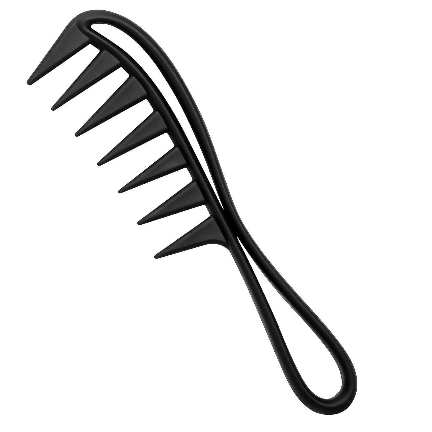 Lockenkamm Wide Tooth Comb Afro Kamm für Lockiges Haar
