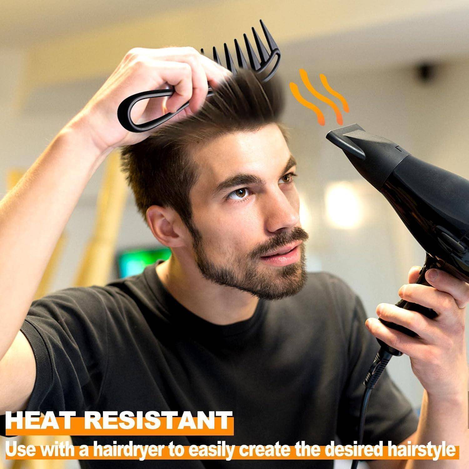 Lockenkamm Wide Tooth Comb Afro Kamm für Lockiges Haar