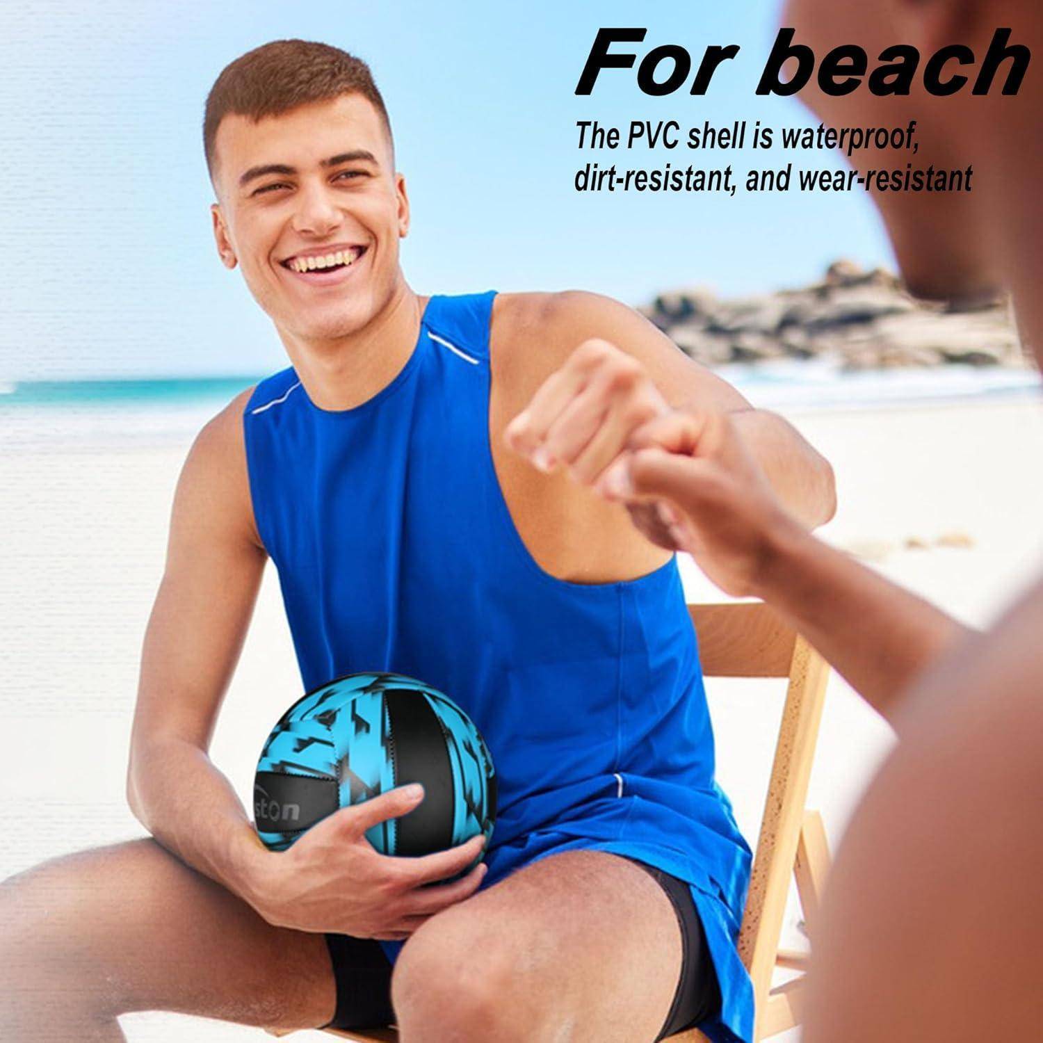 Volleyball Wasserfest Beachvolleyball Weiche Berührung Strand Garten