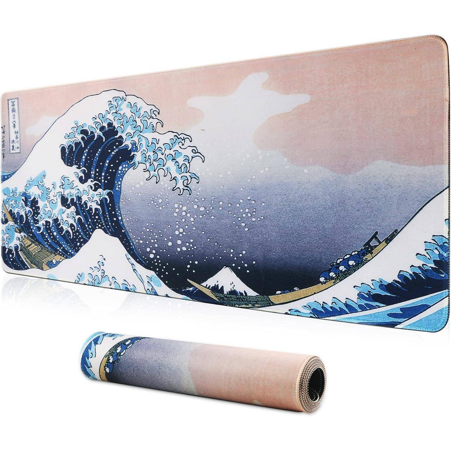 Gaming Mauspad XXL 60x30cm - Wasserdicht, rutschfest, weiche