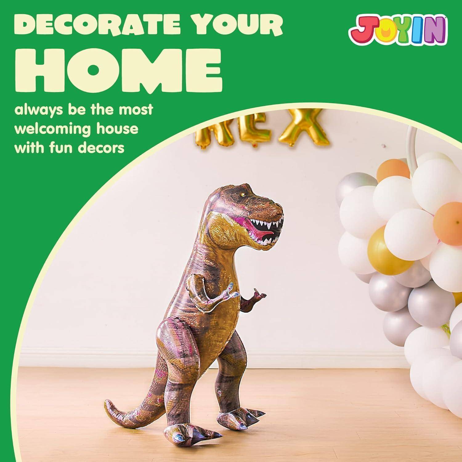 Aufblasbarer Dinosaurier T-Rex 76,2cm Braun für Pool Party