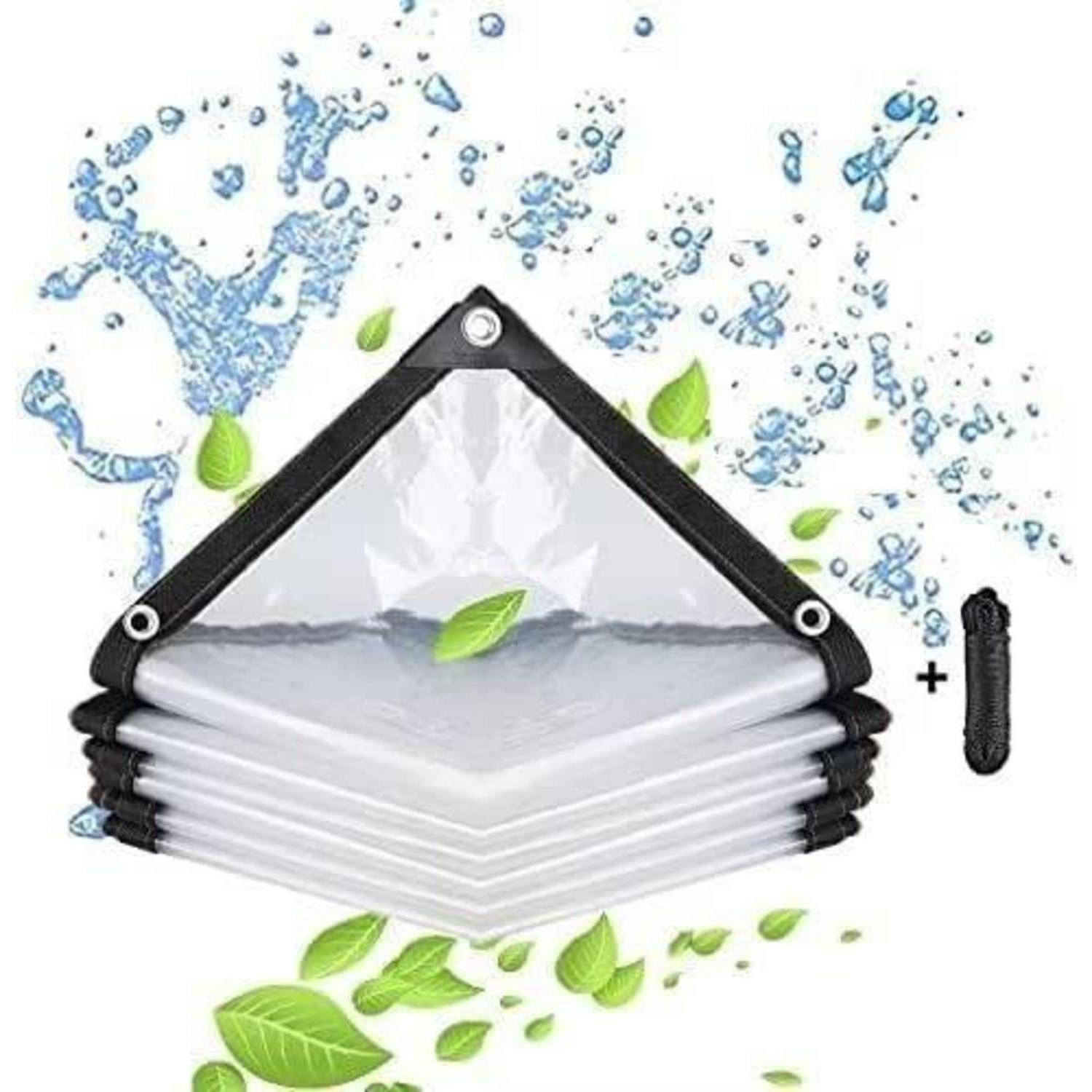 Zusammenklappbarer Eimer mit Wasserspitzen und Blättern, der die Verwendung für Outdoor-Aktivitäten andeutet. Verfügt über einen Griff zum einfachen Tragen.