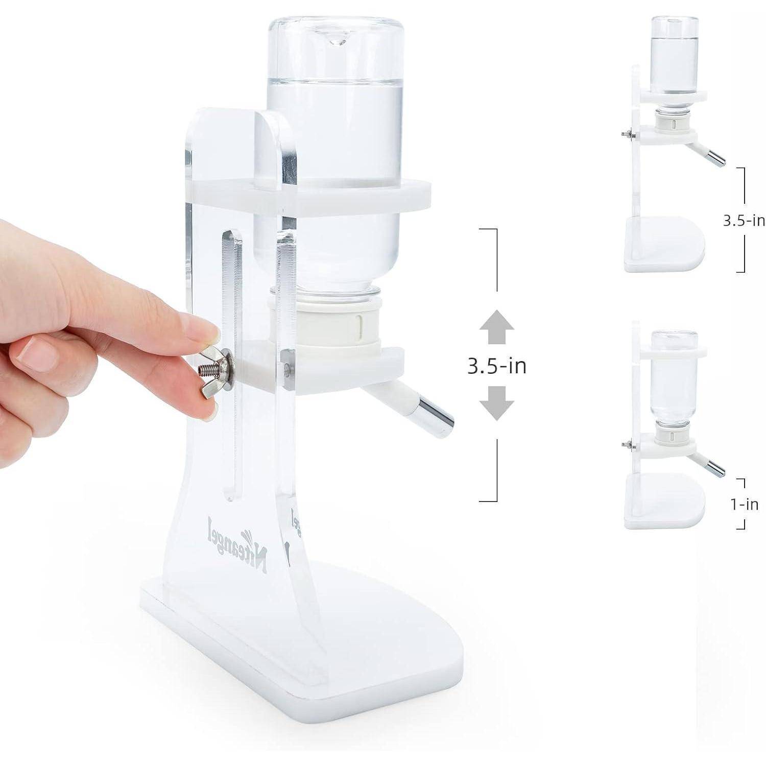 Wasserflasche mit Ständer für Zwerghamster Mäuse Ratte 120ml