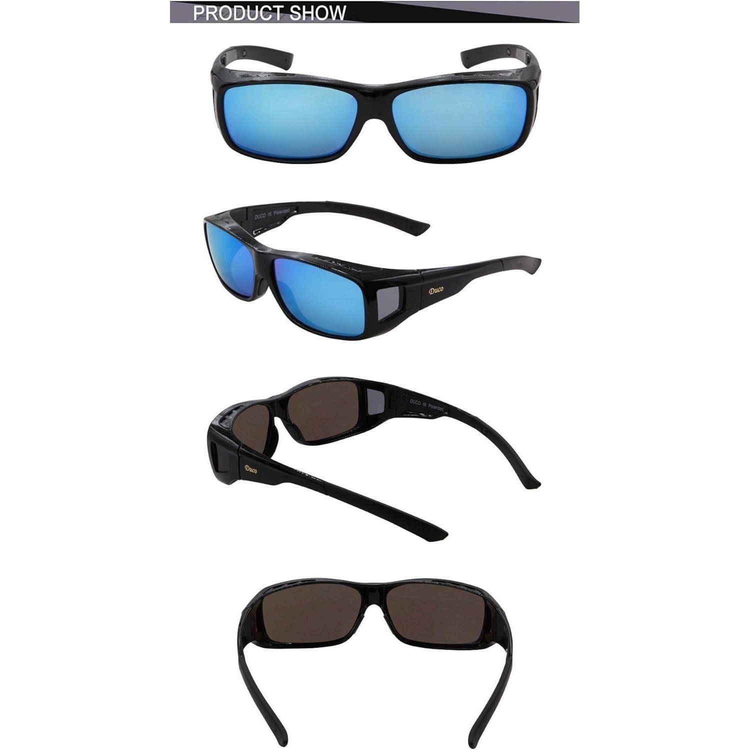 Polarisierte Sonnenbrille UV400 Schutz Überbrille für Brillenträger