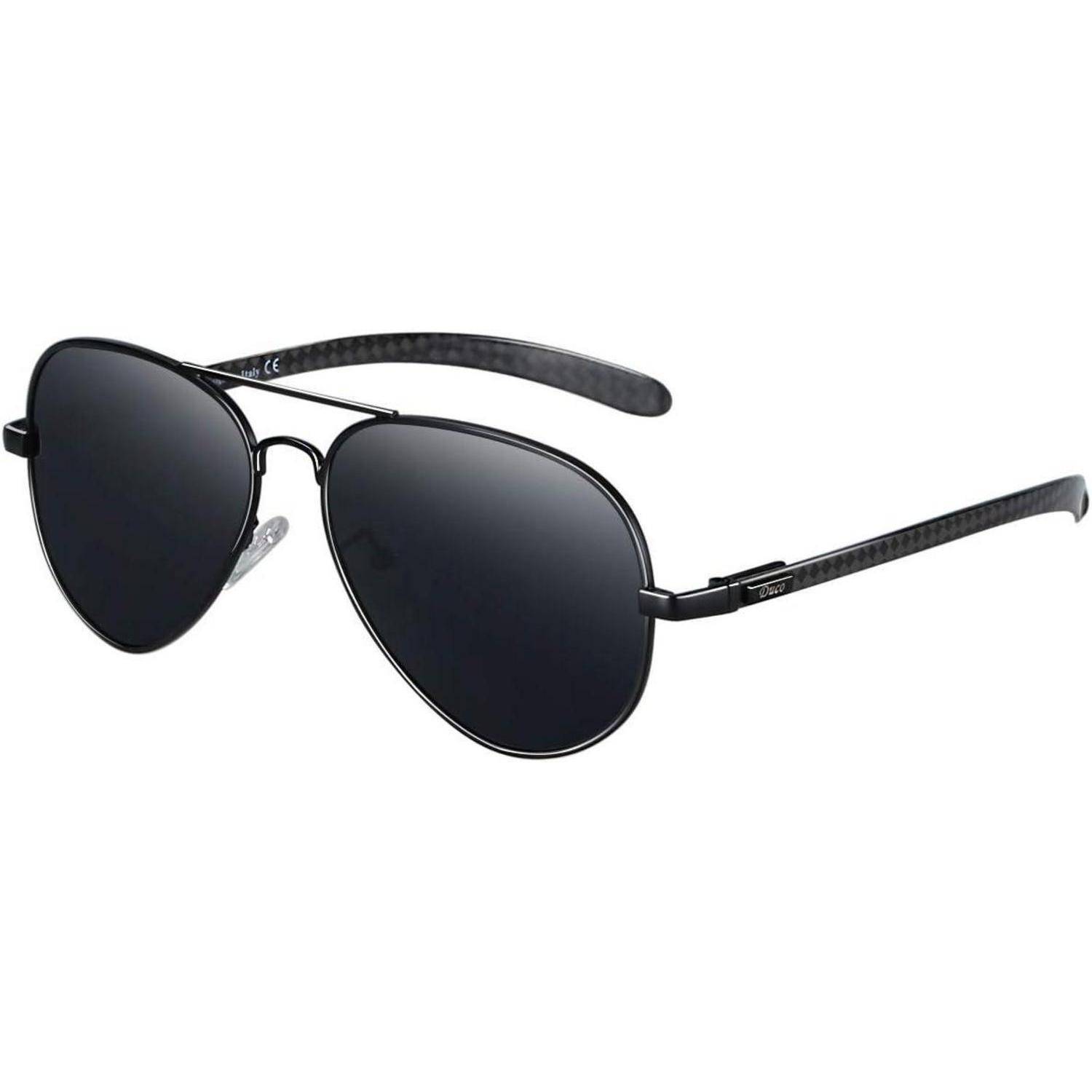 Polarisierte Sonnenbrille Herren Damen Vintage Metallrahmen UV400