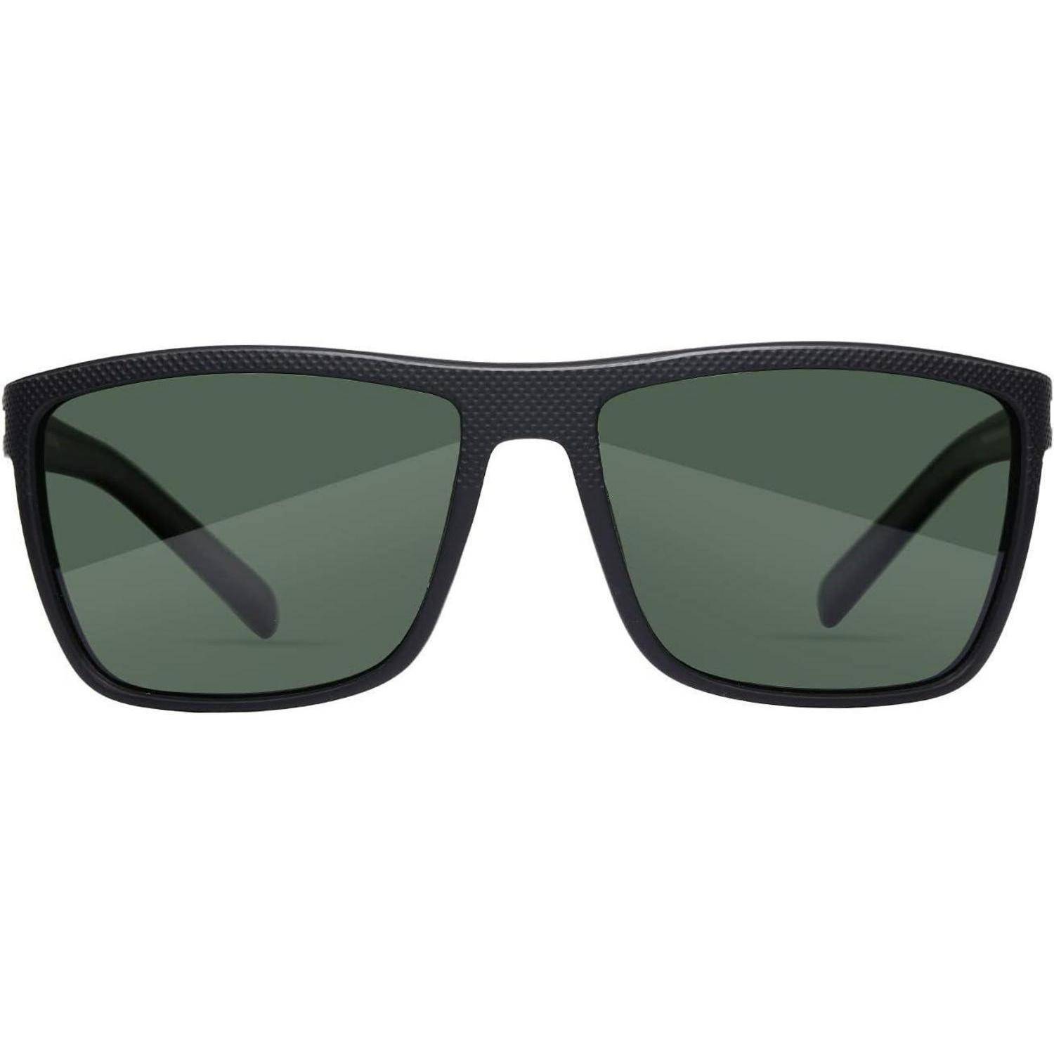 Sonnenbrille Herren Polarisiert TR90 Rahmen UV400 Schutz Grün Linse