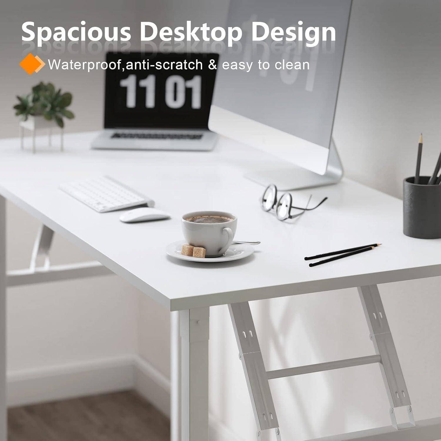 Klapptisch Computertisch 100x60x75 cm Büroarbeitsplatz