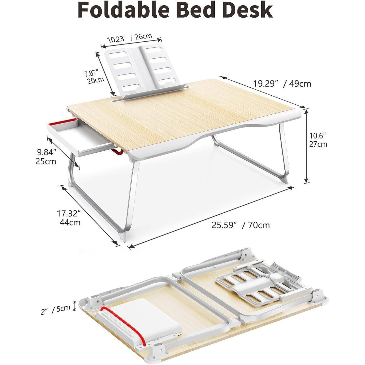 Laptop Tablett XXL klappbar Tisch Lesen Bett Sofa Essen Arbeiten