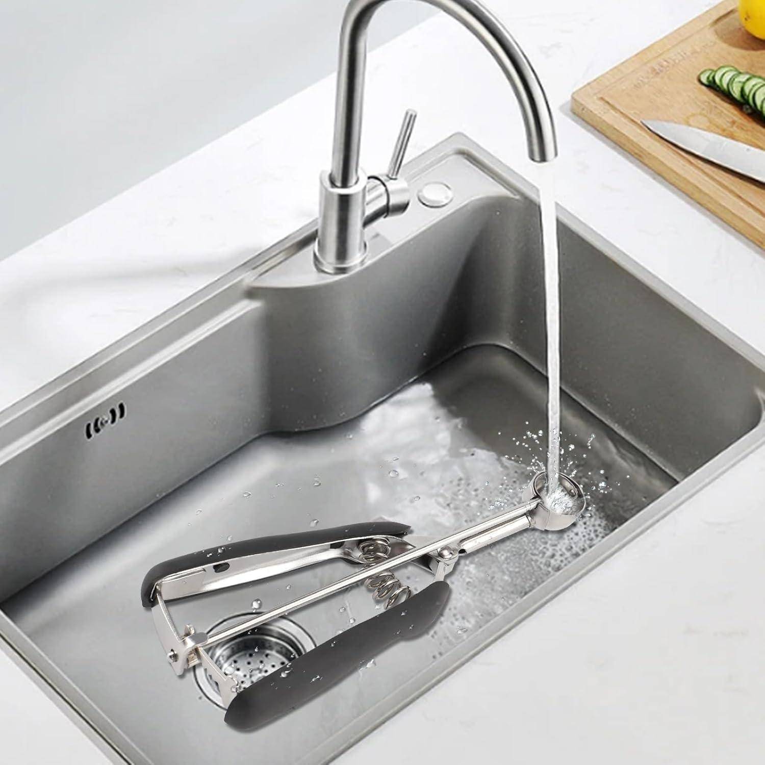 Keksschaufel Set 3teilig Teelöffel Backen Edelstahl 25mm 30mm 35mm