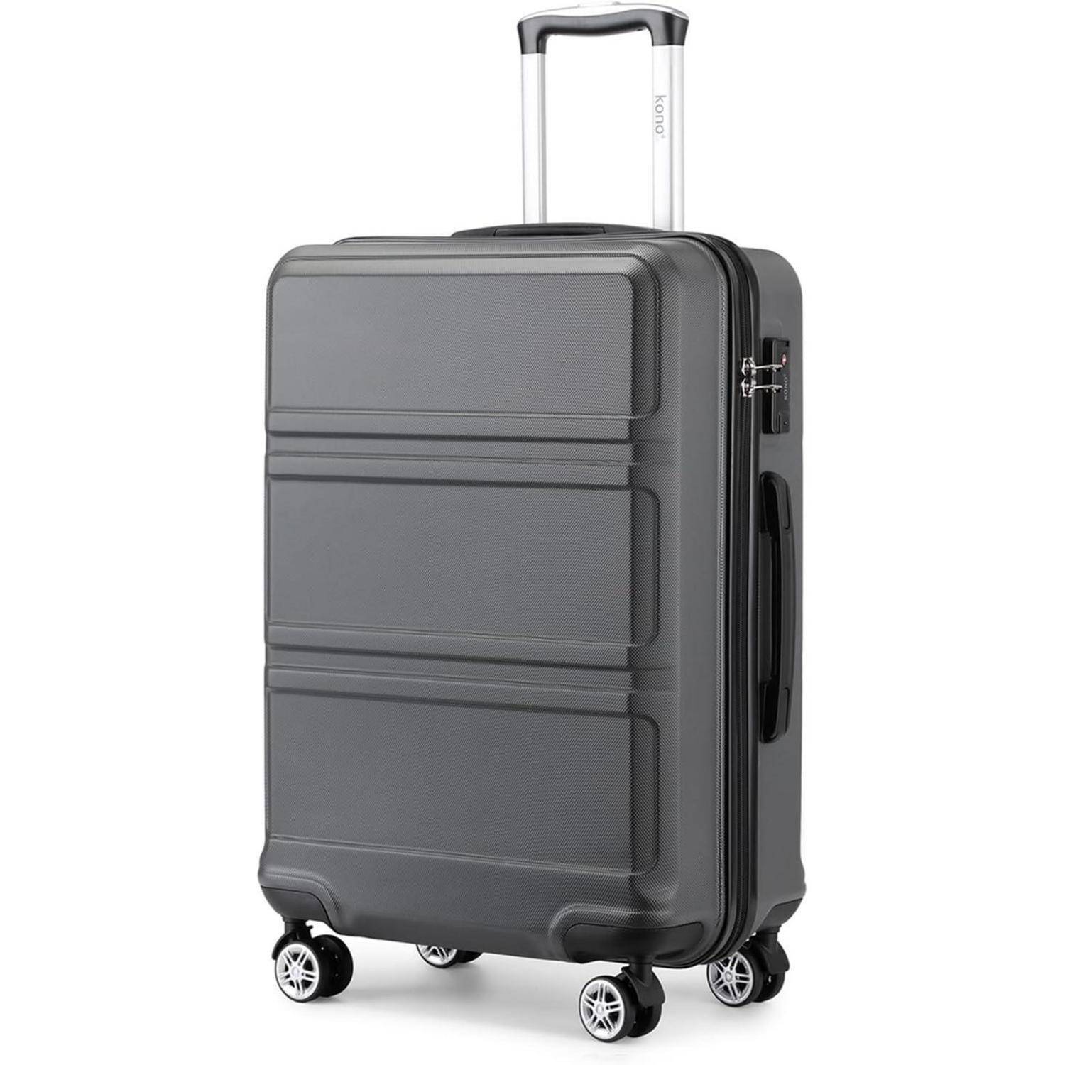 Koffer Trolley Reisekoffer XL (74cm) Grau