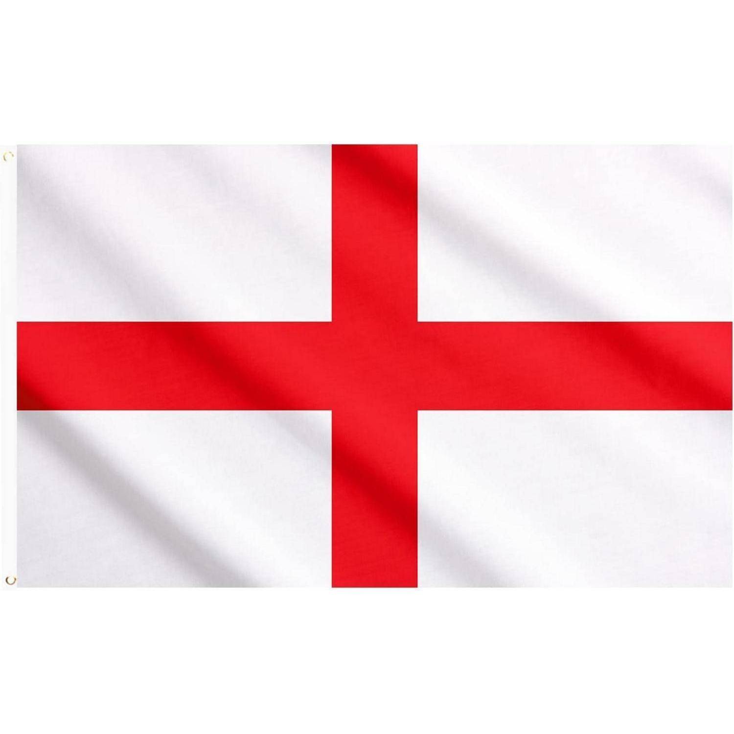 Flagge 150x90cm England St Georges Kreuz 4 Stück England Flagge