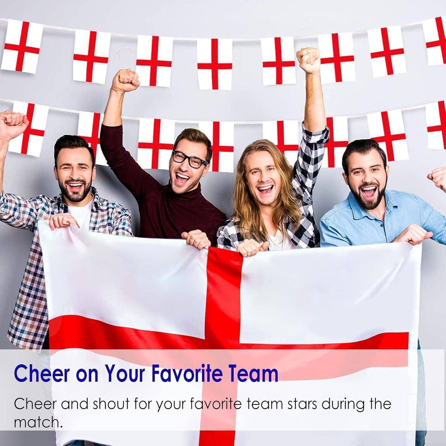 Flagge 150x90cm England St Georges Kreuz 4 Stück England Flagge