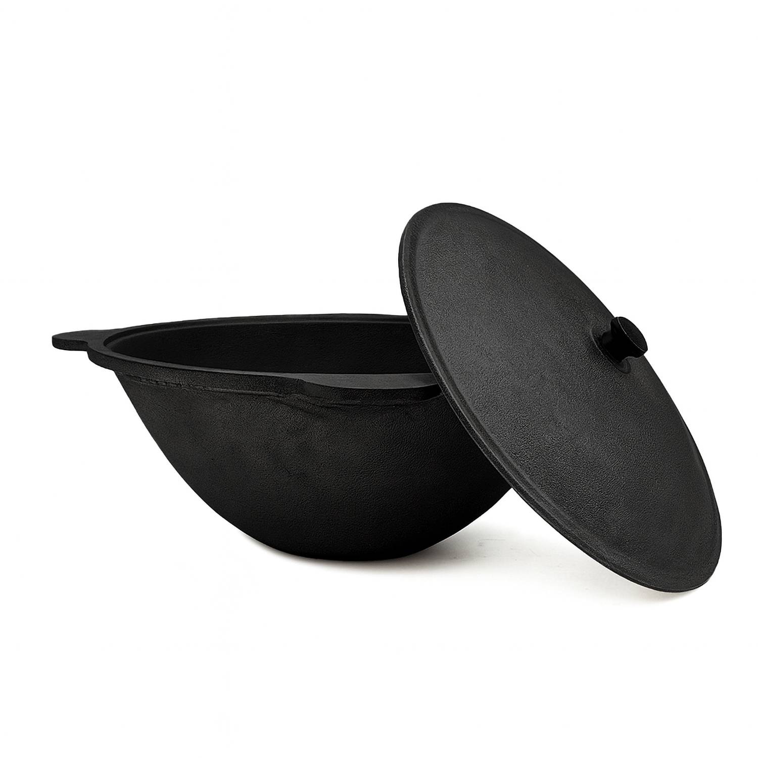 Utschak Nurlan Ø50 cm Kazan 22L aus Gusseisen mit Zubehör