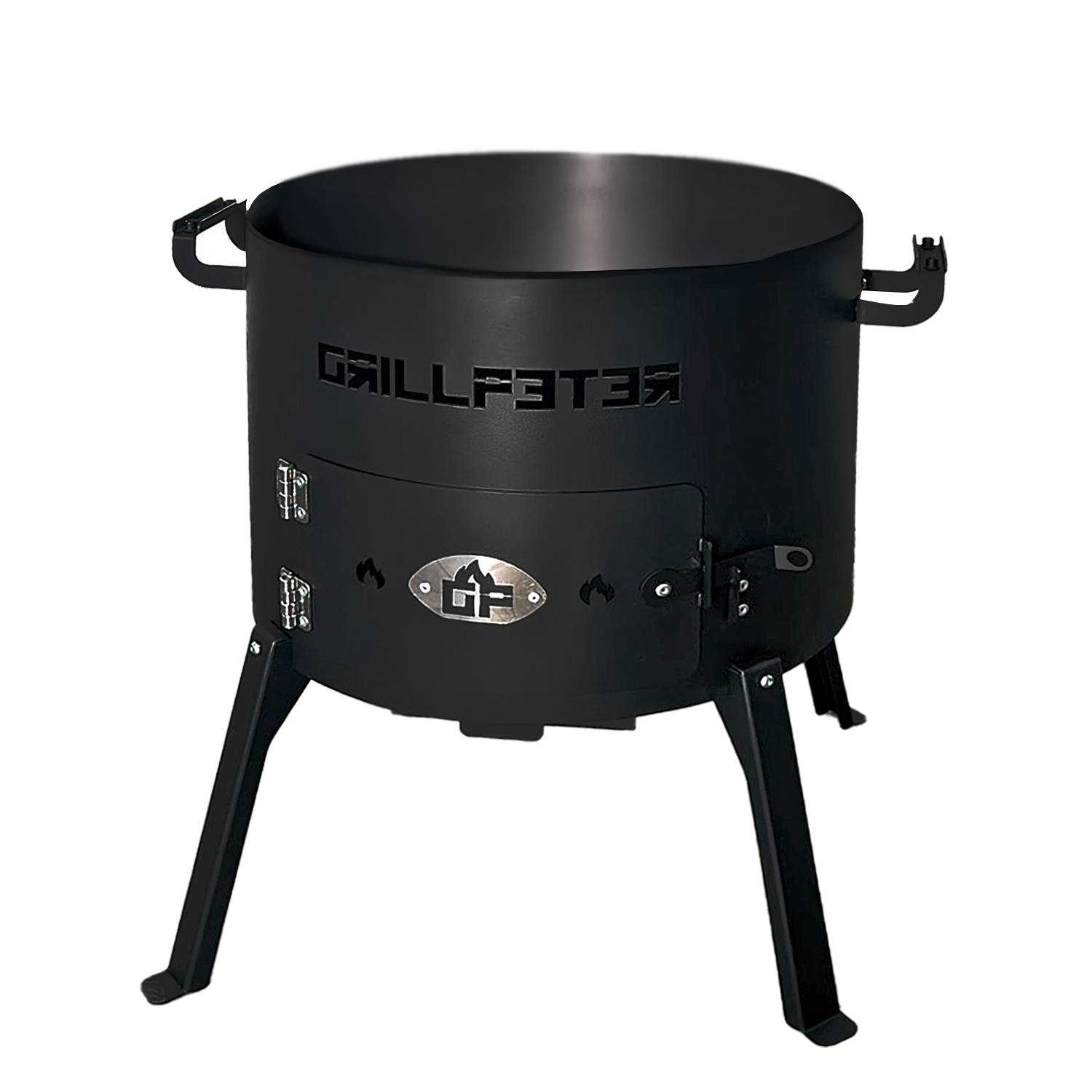 Utschak Nurlan Ø50 cm Kazan 22L Gasbrenner Abdeckhaube