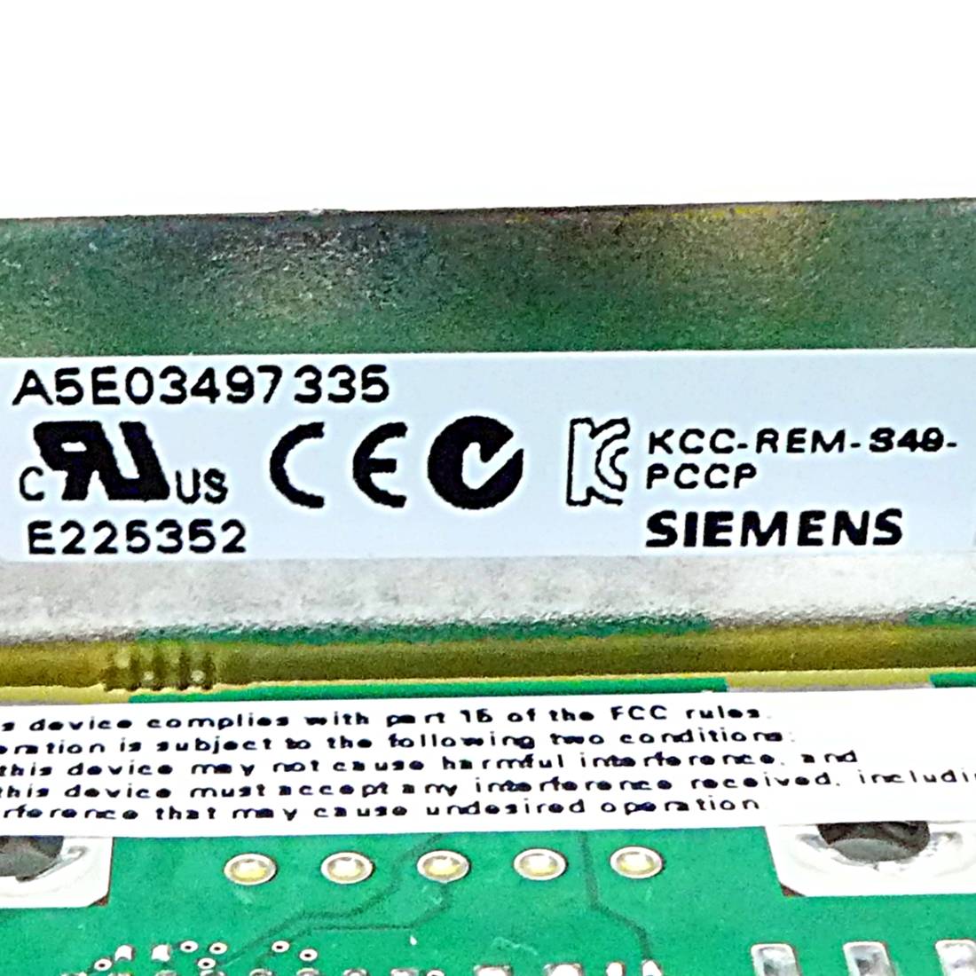 Siemens Leiterplatte (A5E03497335)