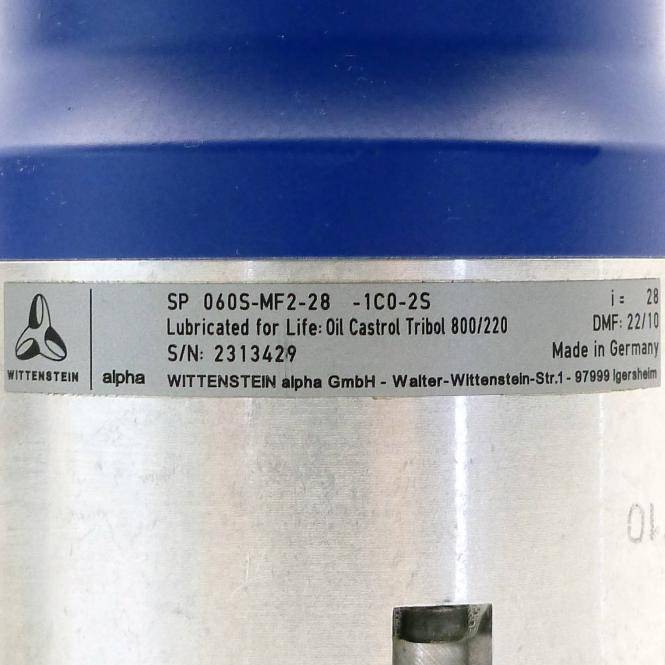 Wittenstein alpha Getriebe (SP 060S-MF2-28-1C0-2S)