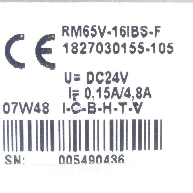 Bosch Versorgermodul RM65V-16IBS-F (1827030155-105)