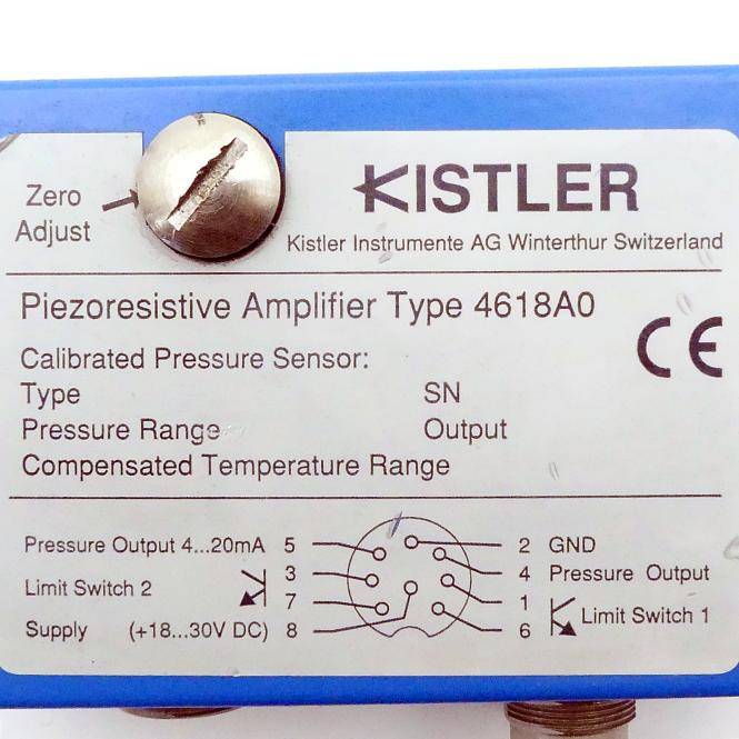 Kistler Piezoresistiver Verstärker Drucksensor (4618A0)