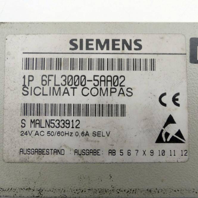 Siemens Ausgabegerät (Siclimat Compas) (6FL3000-5AA02)