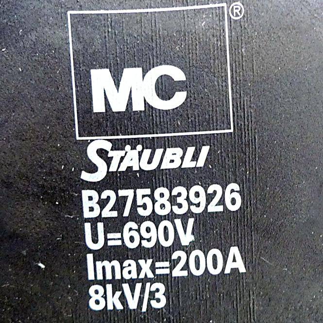 Stäubli Leistungsstarker Steckverbinder (B27583926)