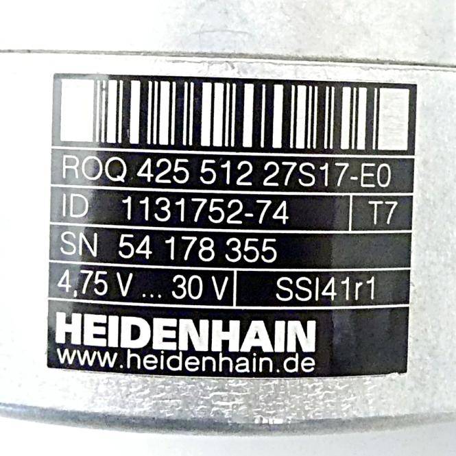 HEIDENHAIN Drehgeber ROQ 425 512 27S17-E0 (1131752-74)