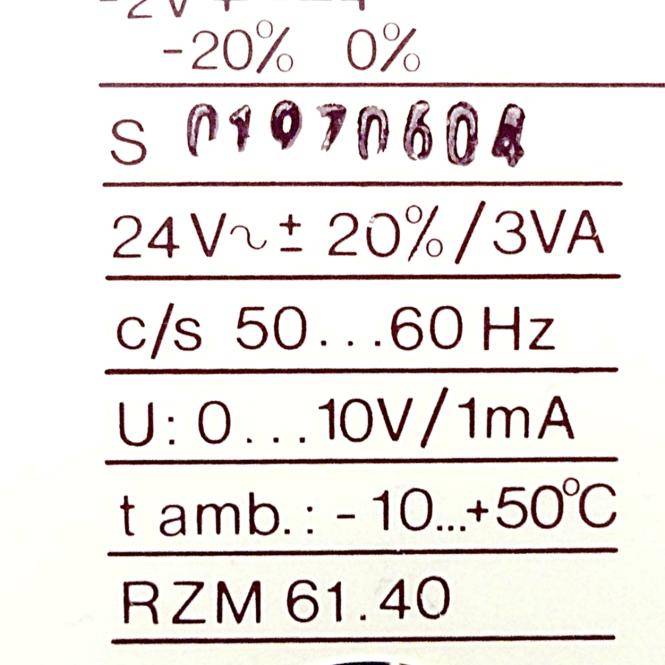 LANDIS & GYR Regelmodul POLYGYR (RZM 61.40)