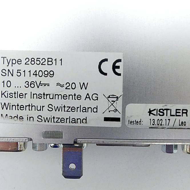 Kistler Signalaufbereitungsplattform SCP Slim zur Motoranzeige (2852B11)