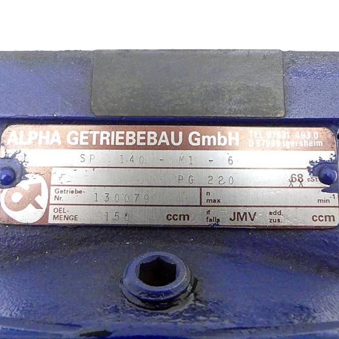 Alpha Getriebe SP.140-M1-6 (PG 220)