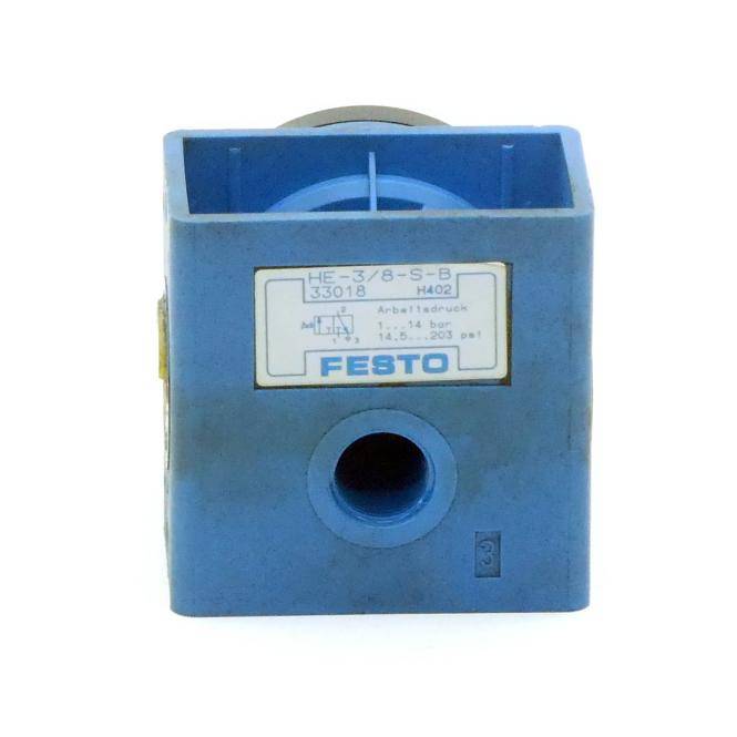 FESTO Einschaltventil HE-3/8-S-B (33018)