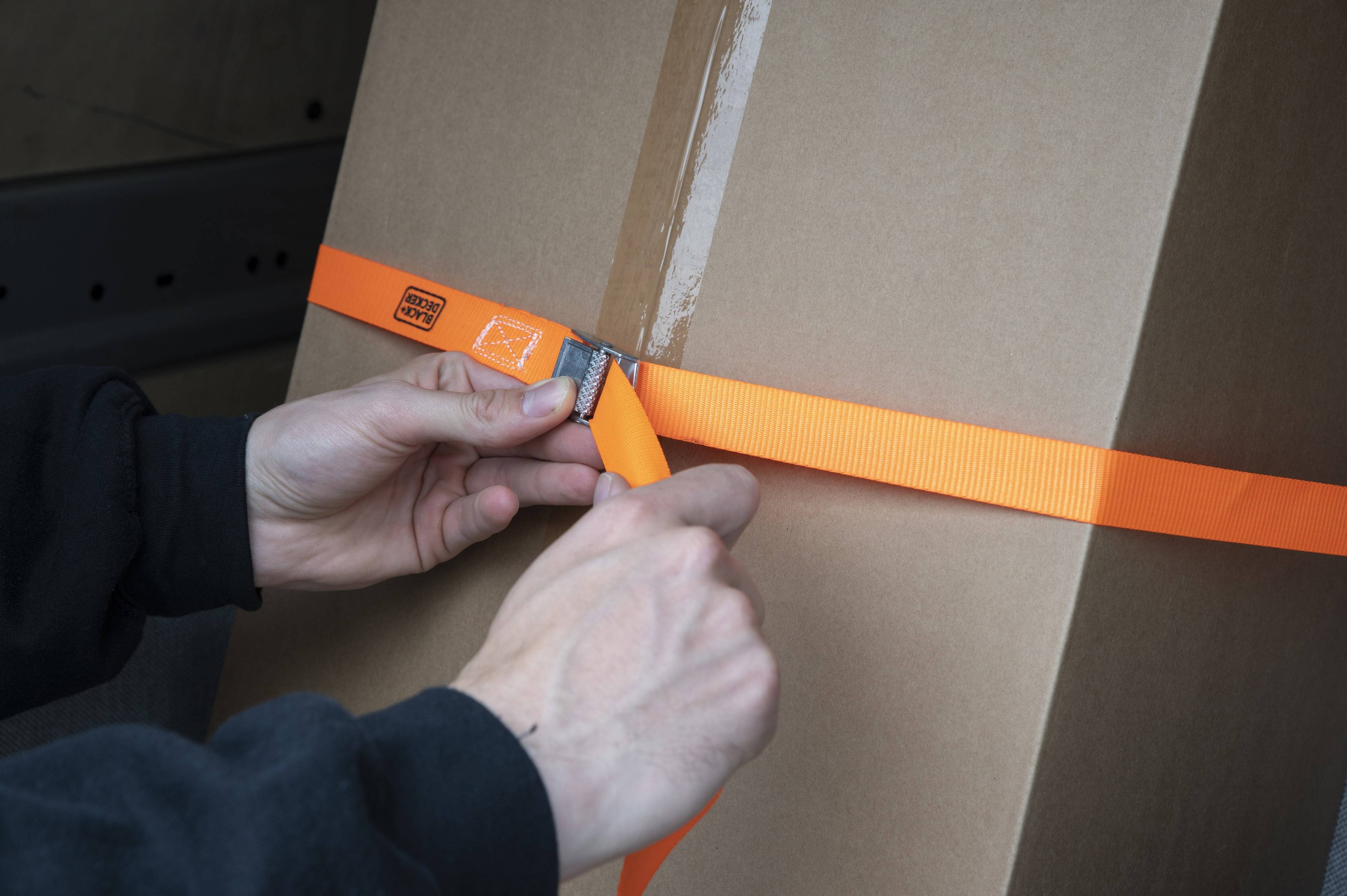 BLACK & DECKER Spanngurte-Satz, 25x2500 mm, 2 Stück