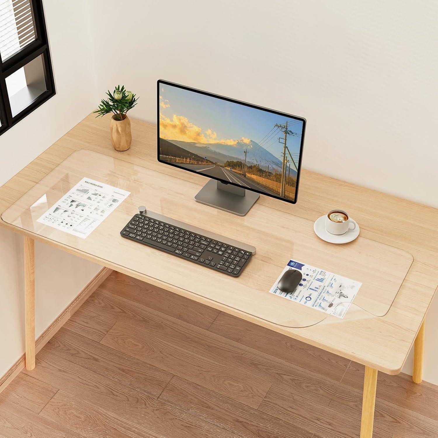 Schreibtischunterlage Mauspad Zubehör Tischschutz Büro 100 x 40 cm