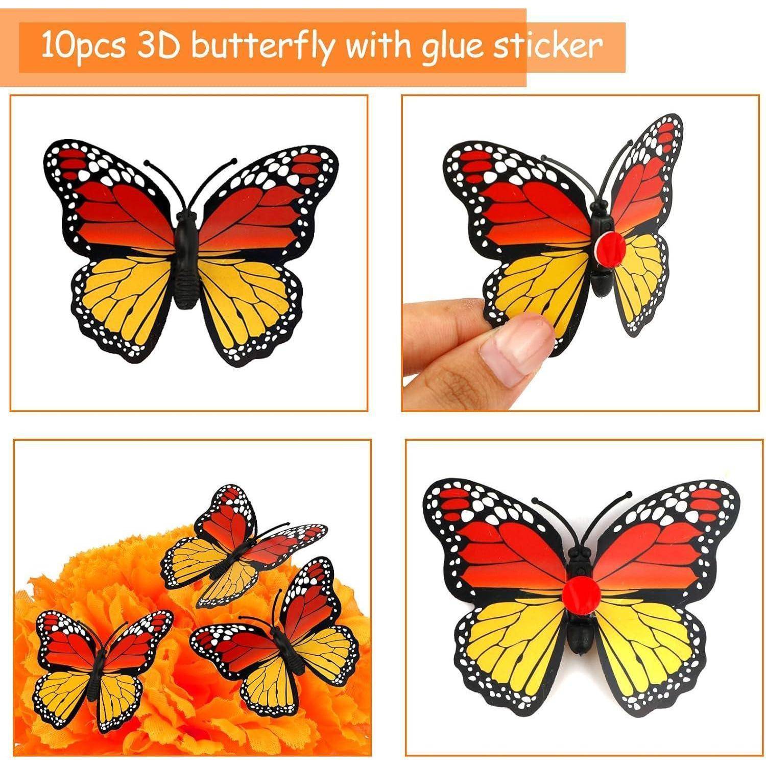 40 Künstliche Ringelblume Dia de Los Muertos Deko Halloween Blumen 3D