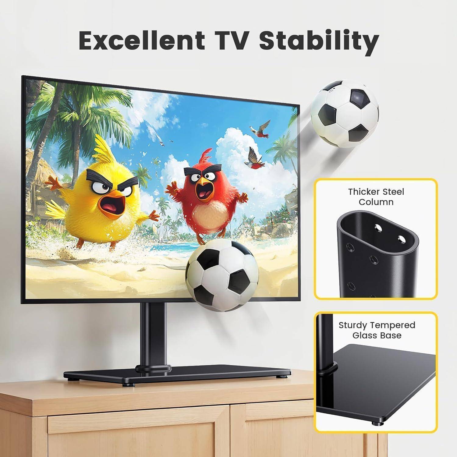TV Ständer Schwenkbarer Universal Standfuss 32-60 Zoll LED LCD Curved