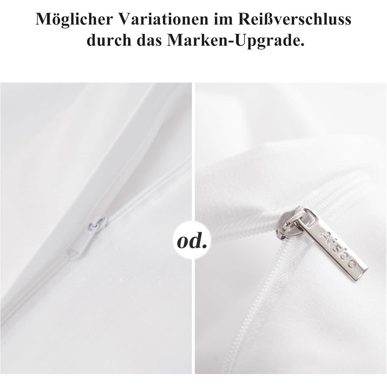 „Mögliche Variationen des Reißverschlusses aufgrund von Markenweiterentwicklung