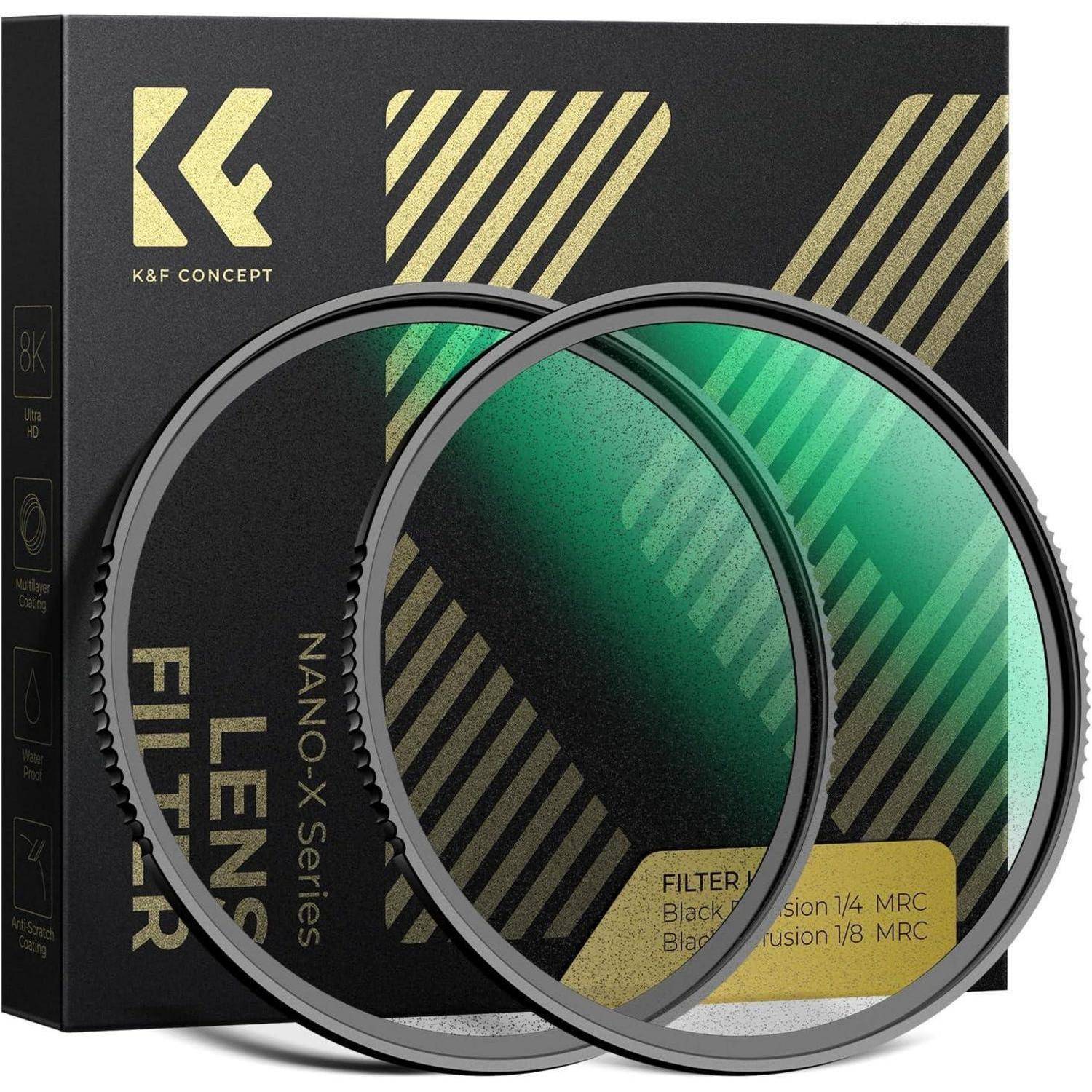 Filter Black Mist 1 4 1 8 Promist Diffusion Video 52mm