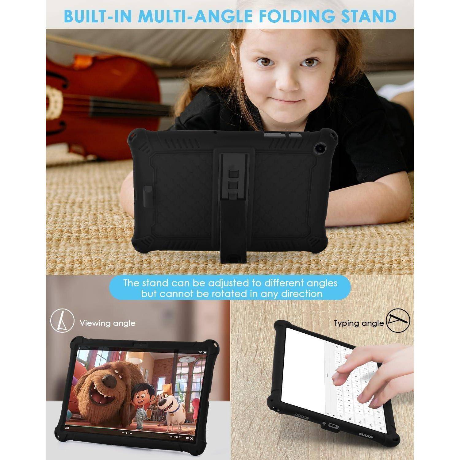 Silicone Hülle Samsung Galaxy Tab A9 Plus 11 Zoll Schutzhülle Blau