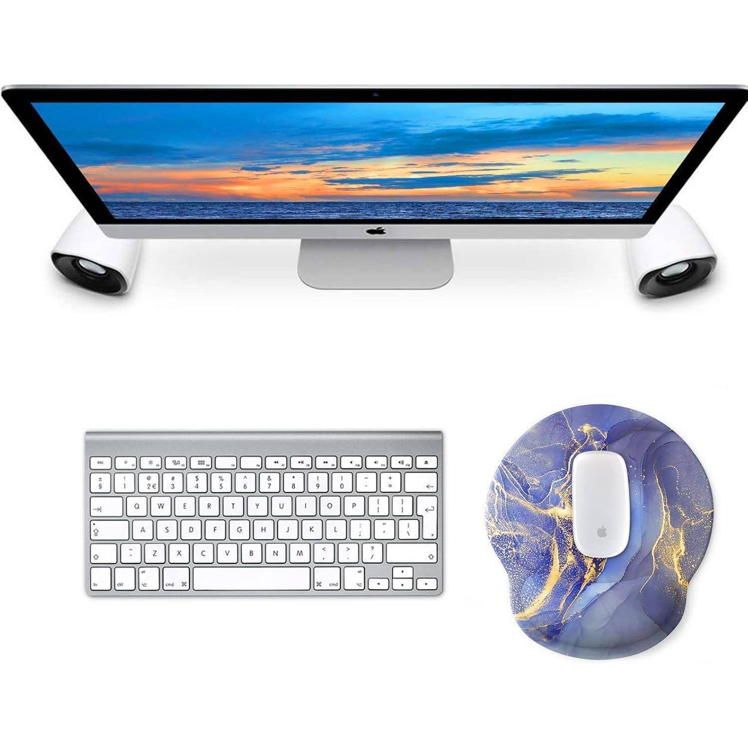 Ergonomisches Mousepad mit Handauflage und Gelkissen