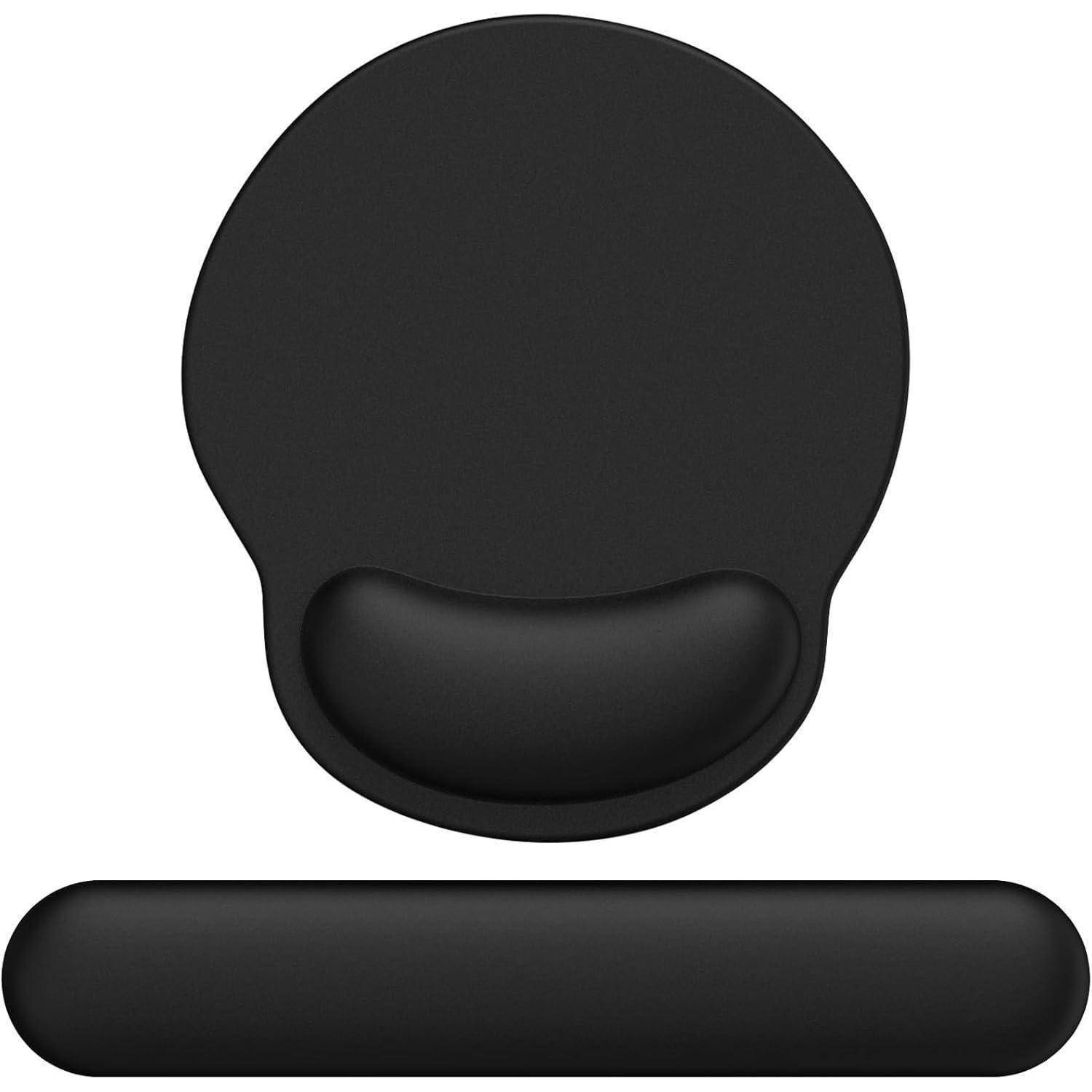 Ergonomisches Mauspad mit Handauflage und Handballenauflage Set