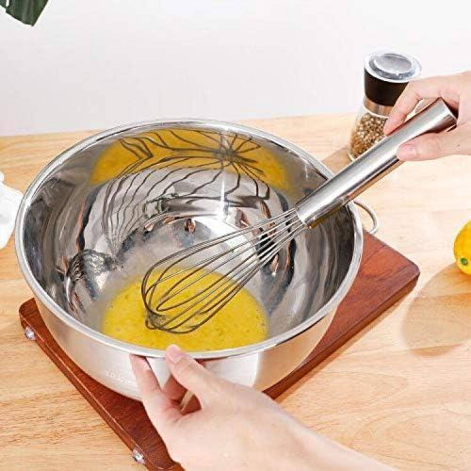 Küchenschüssel Edelstahl Multifunktional 28cm Rührschüssel