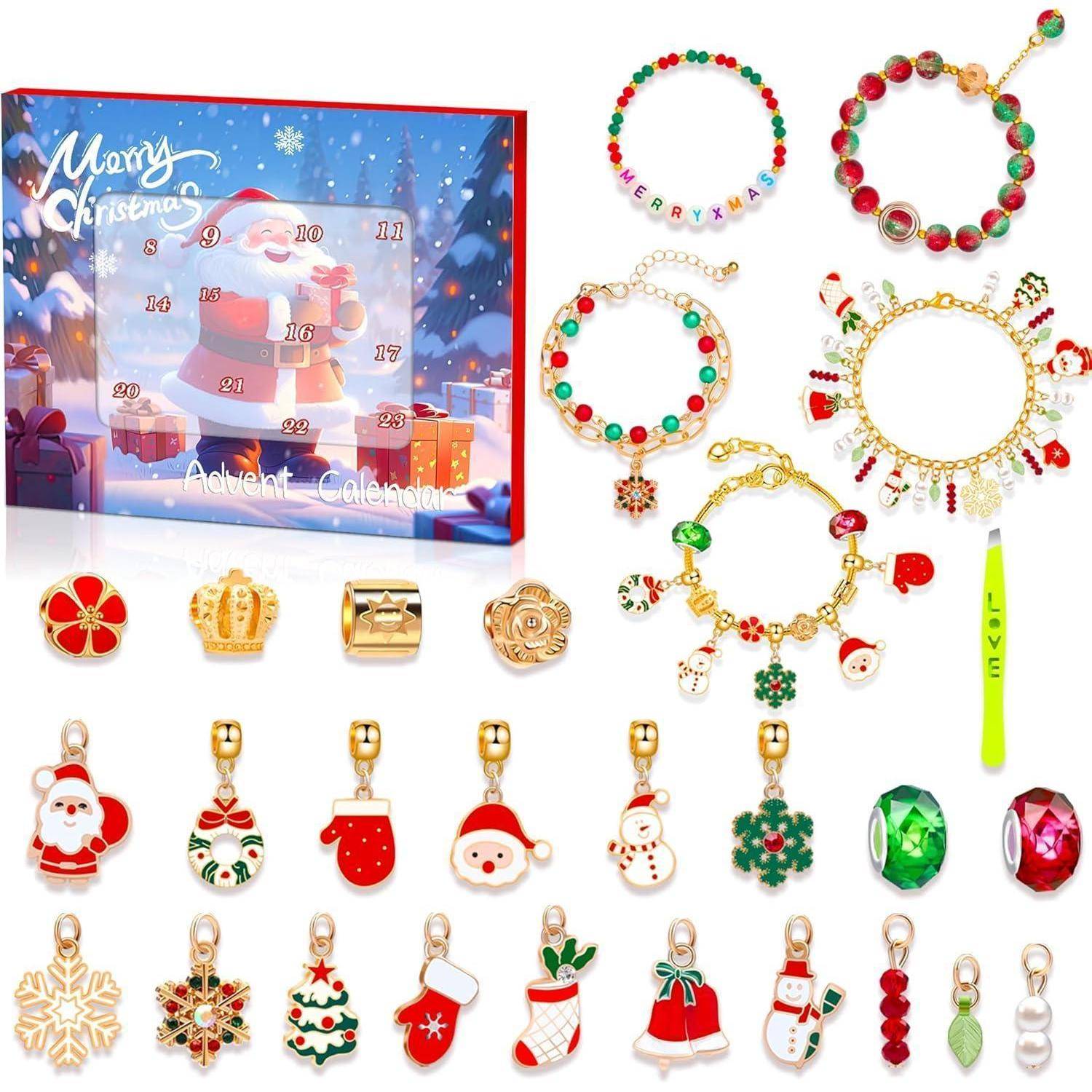 Weihnachts-Adventskalender 2024 Kinder 24-tägiger