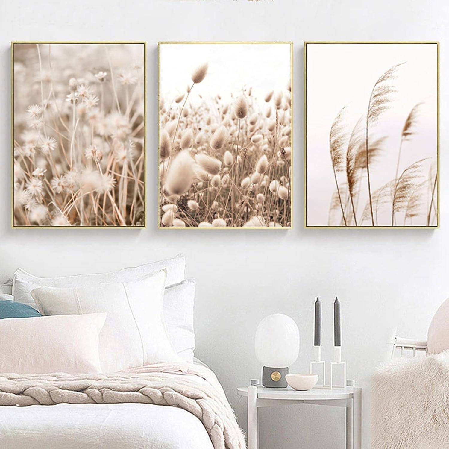 Poster Set 3 Pampas Wanddeko Wohnzimmer Schlafzimmer Flur 21x30cm C