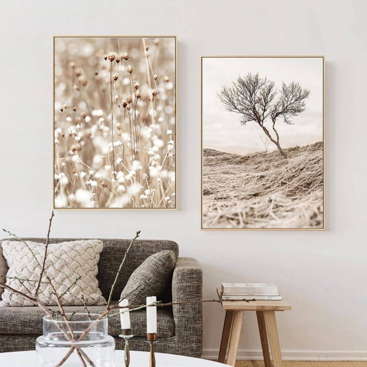Poster Set 3 Pampas Wanddeko Wohnzimmer Schlafzimmer Flur 21x30cm C