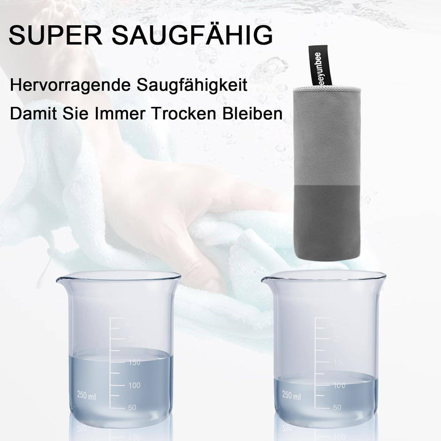 Mikrofaser Handtuch Set: Badetuch