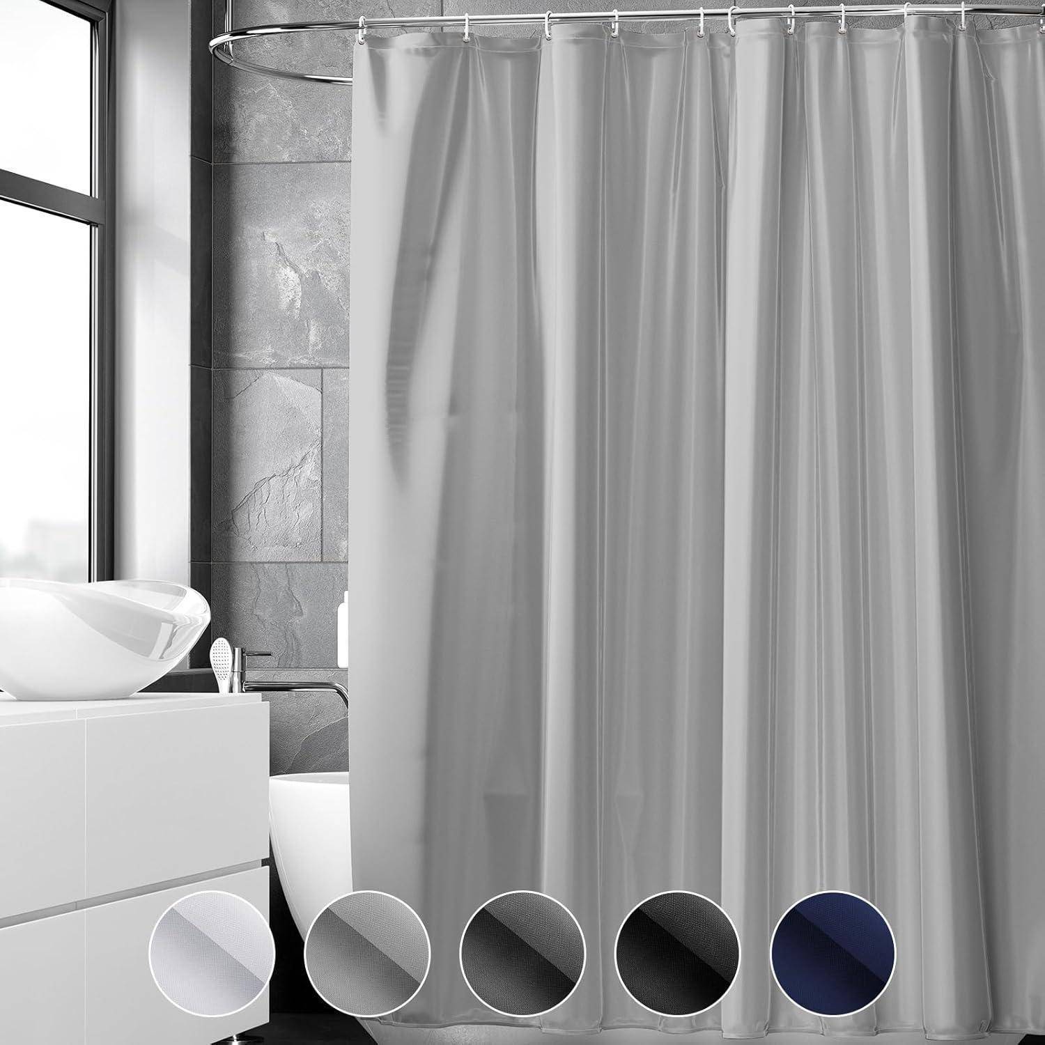 Duschvorhang 180x220cm Anti-schimmel PVC Wasserabweisend