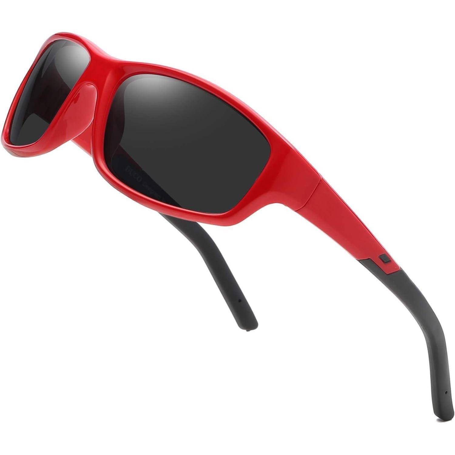 Kinder Polarisierte Sonnenbrille Flexible Gummi UV400 Schutz