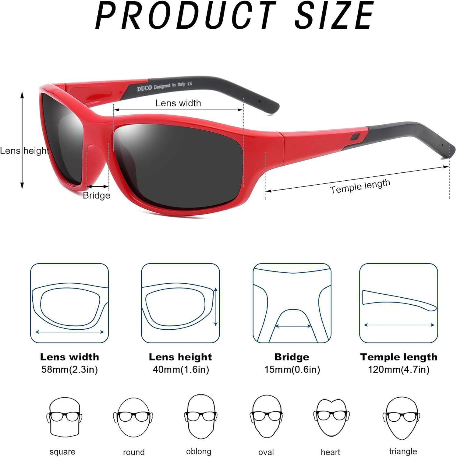 Kinder Polarisierte Sonnenbrille Flexible Gummi UV400 Schutz