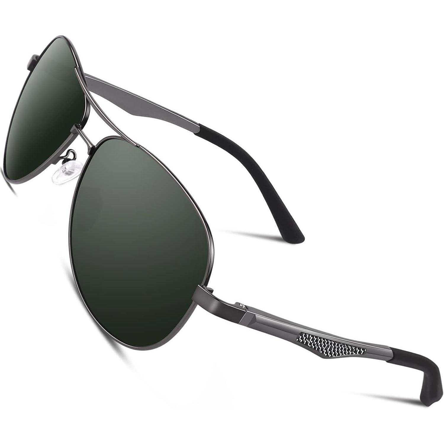 Sonnenbrille Herren Pilotenbrille Polarisiert Ultraleicht