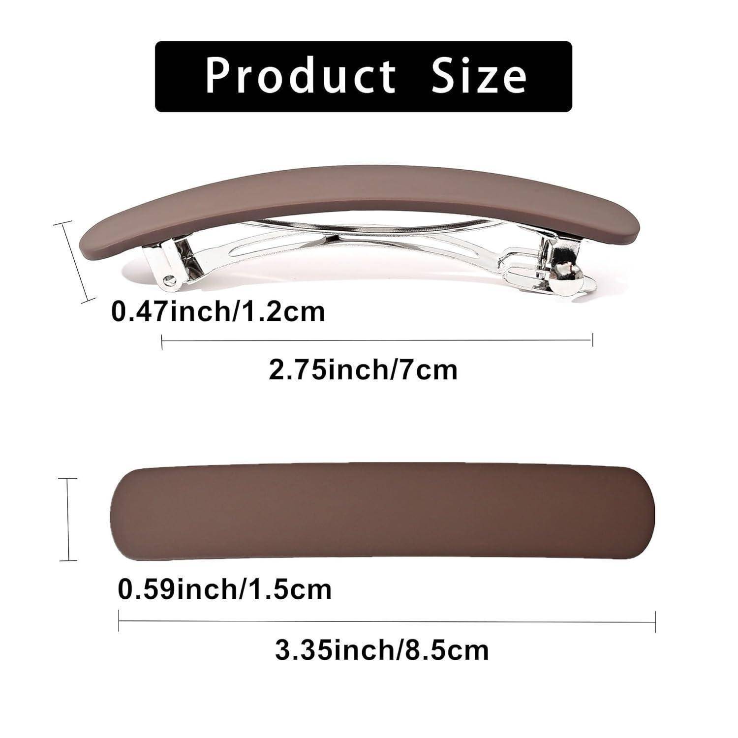 Automatische Französische Haarspangen Set für Damen, Dünnes & Dickes