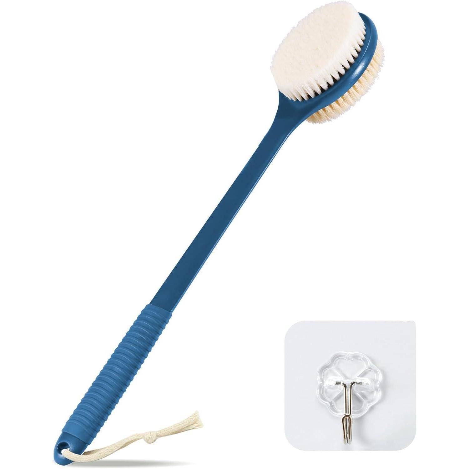 Rückenbürste 42cm Nass und Trockenbürste mit langem Griff Natürliche