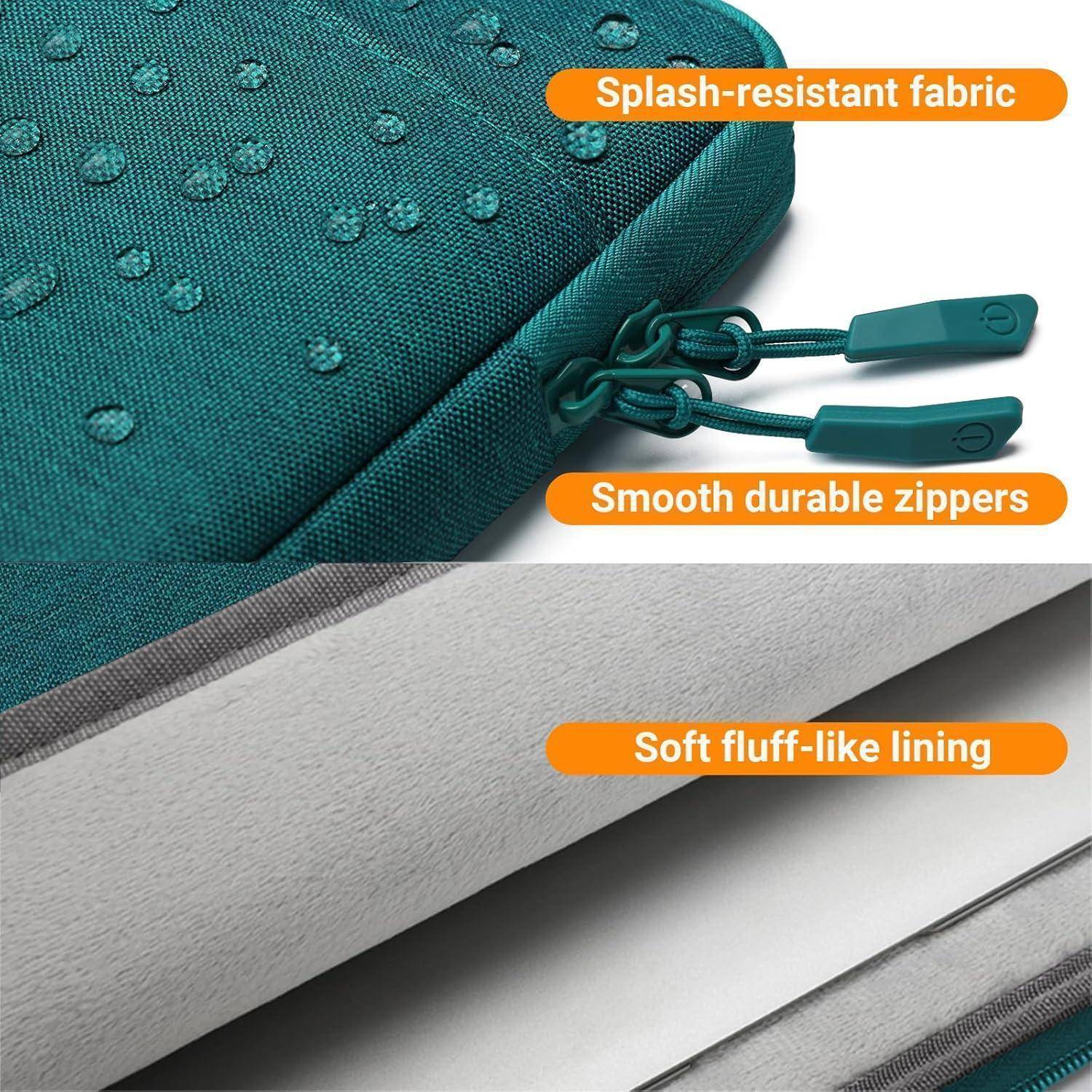 Laptoptasche Zubehörtasche Schutzhülle 16 Zoll MacBook Pro 16 Teal